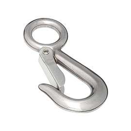 National Hardware 3164BC Series N262-360 Rigid Eye Snap, 330 lb Weight Capacity, Stainless Steel