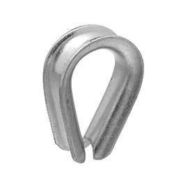 National Hardware 3232BC Series N177-923 Rope Thimble, Steel, Zinc