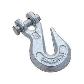 National Hardware N281-907 Clevis Grab Hook, 1900 lb Working Load Limit, 5/16 in, Steel, Zinc