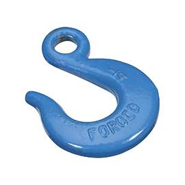 National Hardware 3246BC Series N177-337 Eye Slip Hook, 2600 lb Working Load Limit, 1/4 in, Steel, Blue