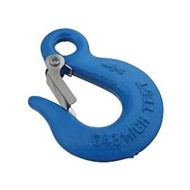 National Hardware 3247BC Series N265-504 Eye Slip Hook, 2600 lb Working Load Limit, 1/4 in, Steel, Blue
