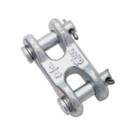 National Hardware 3248BC Series N240-879 Clevis Link, 1/4 x 5/16 in, 3900 lb Weight Capacity, Steel, Zinc