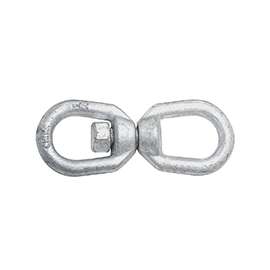National Hardware 3252BC Series N241-117 Chain Swivel, 1/2 in, 3600 lb Weight Capacity, Galvanized Steel
