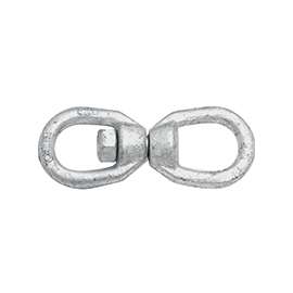 National Hardware 3252BC Series N241-083 Chain Swivel, 5/16 in, 1260 lb Weight Capacity, Galvanized Steel
