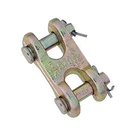 National Hardware 3248BC Series N282-129 Clevis Link, 1/4 x 5/16 in, 4700 lb Weight Capacity, Steel, Yellow Chrome