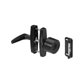 National Hardware V1307 Series N178-798 Knob Latch, Zinc, For Wood/Metal Screen, Storm Doors