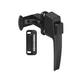 National Hardware V1326 Series N178-392 Pushbutton Latch, Zinc, For Wood/Metal Screen, Storm Doors