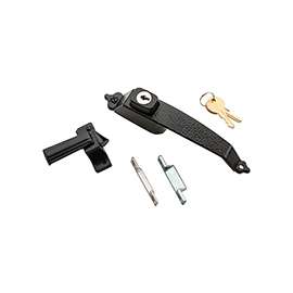 National Hardware V1330 Series N100-031 Pushbutton Latch, Zinc, For Doors