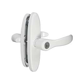National Hardware V1332 Series N349-399 Door Lever, Zinc