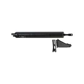 National Hardware V1337 Series N181-636 Door Closer, 90 deg Opening, Steel, Black