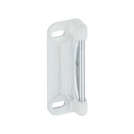 National Hardware V1350 Series N213-322 Strike Plate, Steel
