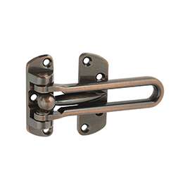 National Hardware N335-992 Door Security Guard, Die-Cast, Antique Bronze