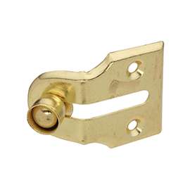 National Hardware V823 Series N183-715 Window Vent Stop, Steel, Brass, 2 V-Pac