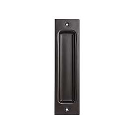 National Hardware N187-022 Flush Pull, Steel, Oil-Rubbed Bronze