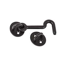 National Hardware N187-034 Privacy Hook, Steel, Oil-Rubbed Bronze