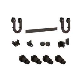 National Hardware N186-964 Decorative Sliding Door Hardware, Steel, Oil-Rubbed Bronze