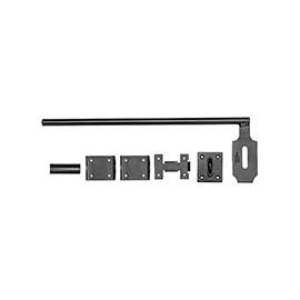 National Hardware SPB809 Series N109-002 Lockable Cane Bolt, Steel