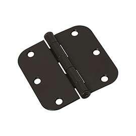 National Hardware N612-062 Door Hinge, 50 lb Weight Capacity, Steel, Oil-Rubbed Bronze