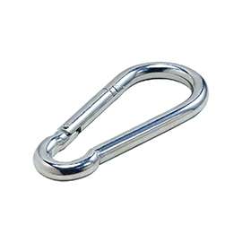 National Hardware 3112BC Series N830-309 Spring Snap, 960 lb Weight Capacity, Steel, Zinc