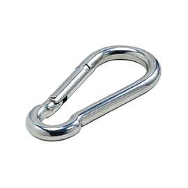 National Hardware 3112BC Series N830-309 Spring Snap, 738 lb Weight Capacity, Steel, Zinc