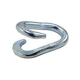 National Hardware 3152BC Series N350-312 Lap Link, 2125 lb Weight Capacity, 1/2 in, Steel, Zinc