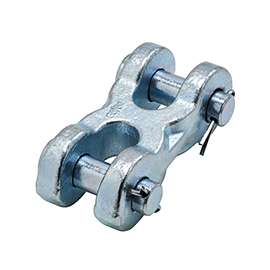 National Hardware 3248BC Series N830-311 Clevis Link, 5/8 in, 13,000 lb Weight Capacity, Steel, Zinc
