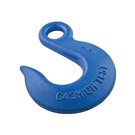 National Hardware 3246BC Series N177-360 Eye Slip Hook, 9200 lb Working Load Limit, 1/2 in, Steel, Blue