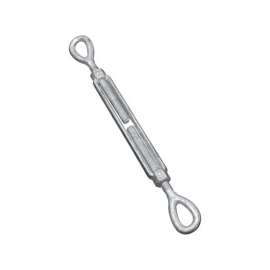 National Hardware 3270BC Series N177-428 Turnbuckle, 2700 lb Weight Capacity, Eye Fitting A, Eye Fitting B