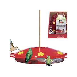 Perky-Pet Oasis 221-6 Hummingbird Feeder, 6 Ports/Ways, Plastic