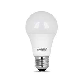 Feit Electric BPA800/830/LED-12 LED Lamp, 12 V, 10.5 W, Medium E26, A19 Lamp, Warm White Light