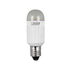 Feit Electric MC/LED LED Lamp, 120 V, 3 W, Candelabra E11, Warm White Light