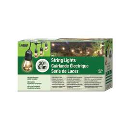 Feit Electric 72041 String Light Set, Incandescent Lamp, 11 W, 130 V