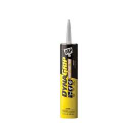 DAP 27520 Construction Adhesive, White, 10.3 oz Cartridge