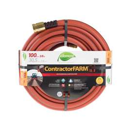 SWAN Element ContractorFARM ELCF58100 Water Hose, 100 ft L