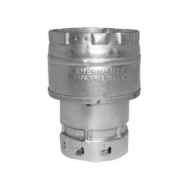 AmeriVent 4EIX5 Increaser, 4 x 5 in, Aluminum Alloy/Steel
