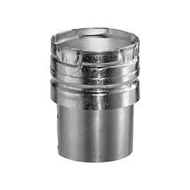 AmeriVent 5EDC Draft Hood Connector Snap-Lock, Steel