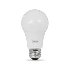 Feit Electric BPOM60/927/LED LED Lamp, 120 V, 9.8 W, Medium E26, A19 Lamp, Soft White Light