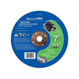 Avanti Pro PBD070125L01C Cut-Off Wheel, Silicone Carbide, 7 in Dia