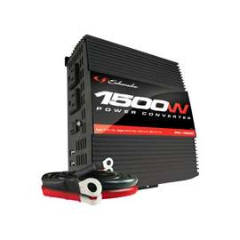 Schumacher PC-1500 Power Inverter, 12.8/13.2 VDC Input, 110/125 V Output