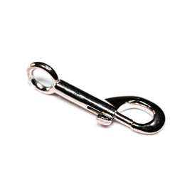 BARON 125-1/2 Bolt Snap, Aluminum Alloy/Zinc, Nickel