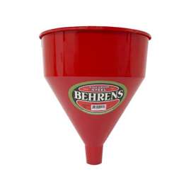 Behrens 66 Funnel, 5 qt Capacity, Plastic, Red
