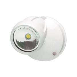 Heath Zenith HZ-8487-WH Non-Motion Security Light, LED Lamp, 120 V, 650 Lumens