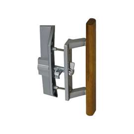 National Hardware V1363 Series N349-209 Handle/Latch Set, Keyed Key, Zinc, Aluminum