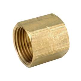 Anderson Metals 757402-12 Hose Adapter, 3/4 in FGH x 3/4 in FGH, Brass