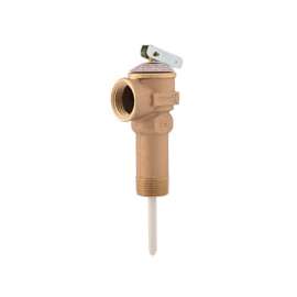 SharkBite NCLX-LX Series 23577-0150 Relief Valve, 3/4 in MNPT x FNPT, Bronze