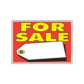 HY-KO 22103 Sign, For Sale, Yellow Legend