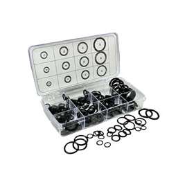 Danco 34443 Durable O-Ring Assortment, #00, Rubber, Black