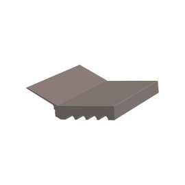 ROYAL 5094131 Garage Door Stop, PVC