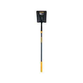 AMES Shovel, 11-1/2 in W Steel Blade, 47 in Fiberglass Straight Handle, 57 in L x 9.67 in W x 5 in H