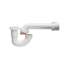 Plumb Pak 400PVCK P-Trap, 1-1/2 in, White
